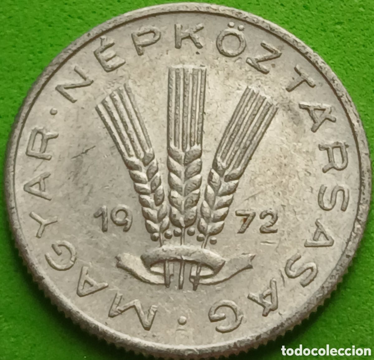 Monedas antiguas de Europa: Hungr&iacute;a 20 filler 1972 km#573