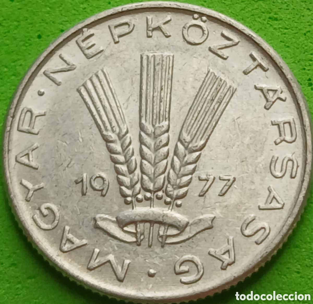 Monedas antiguas de Europa: Hungr&iacute;a 20 filler 1977 km#573
