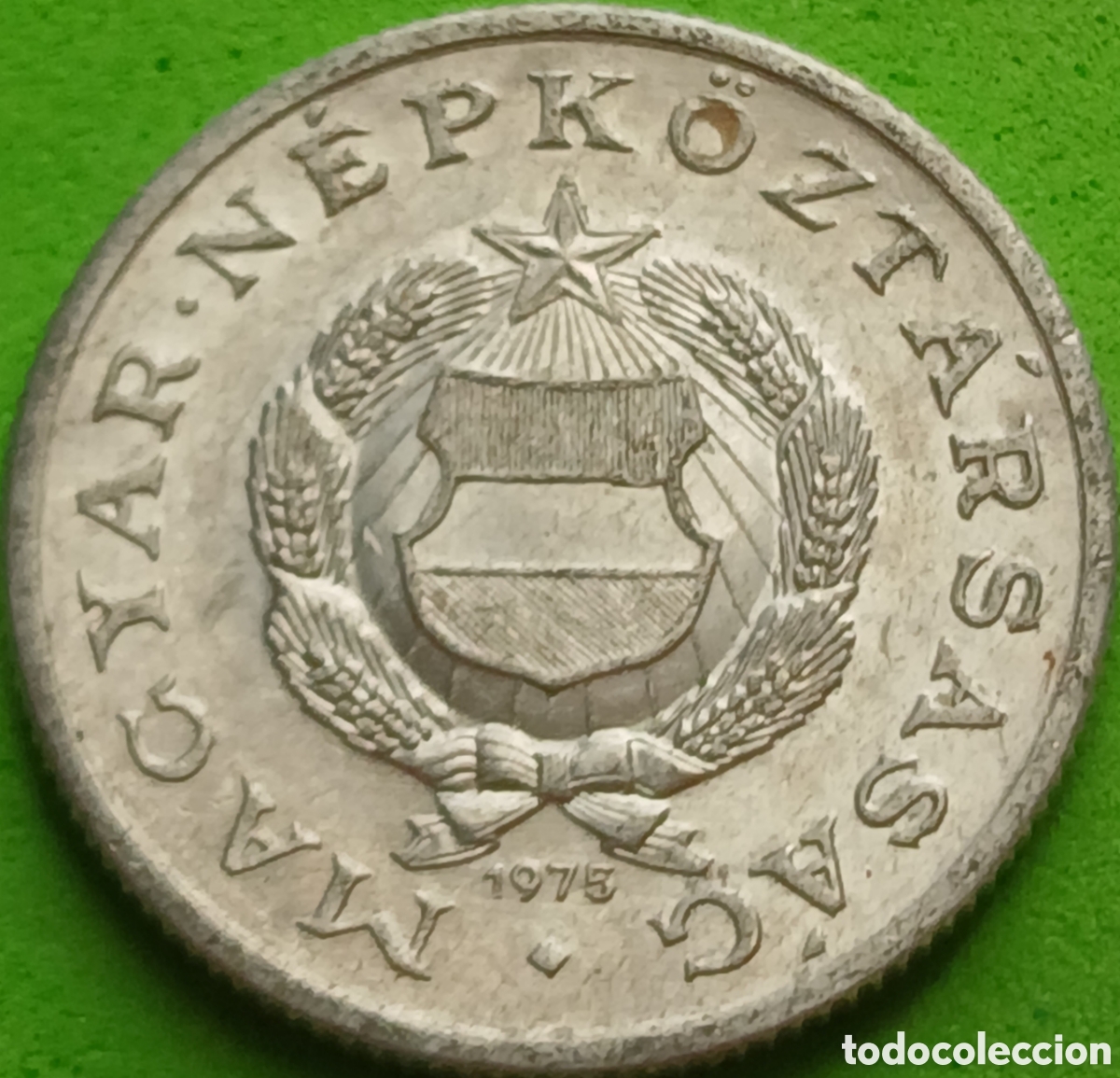 Monedas antiguas de Europa: Hungr&iacute;a 1 forint 1975 km#575