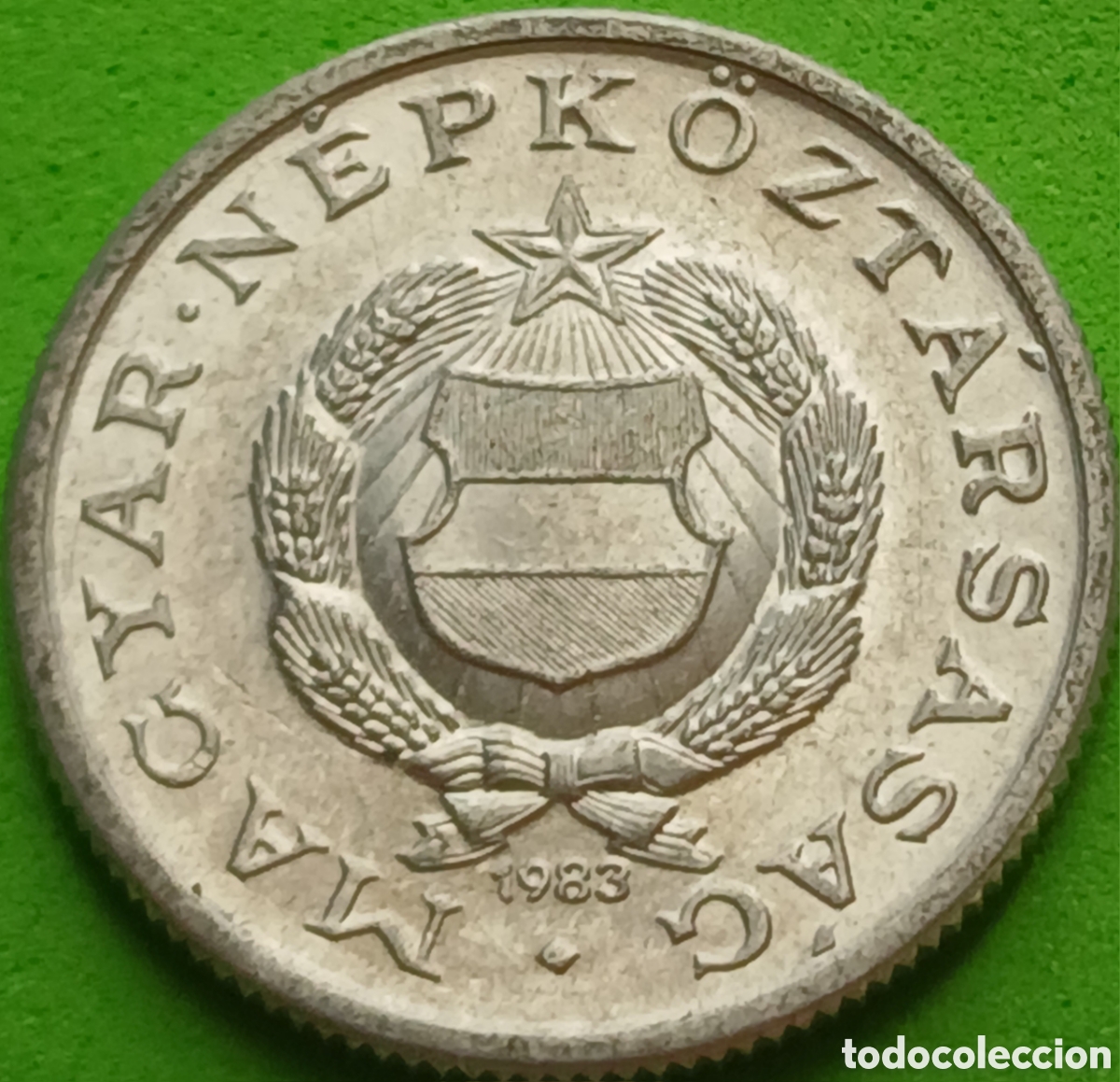 Monedas antiguas de Europa: Hungr&iacute;a 1 forint 1983 km#575