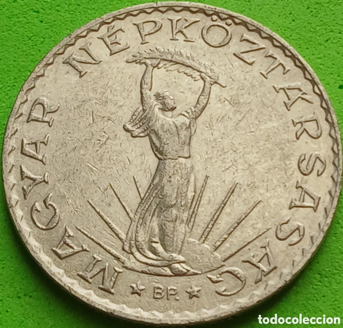 Monedas antiguas de Europa: Hungr&iacute;a 10 forint 1972 km#595