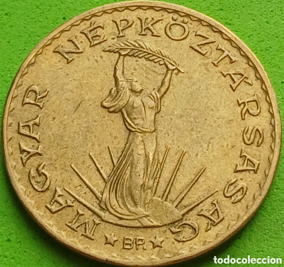Monedas antiguas de Europa: Hungr&iacute;a 10 forint 1986 km#636