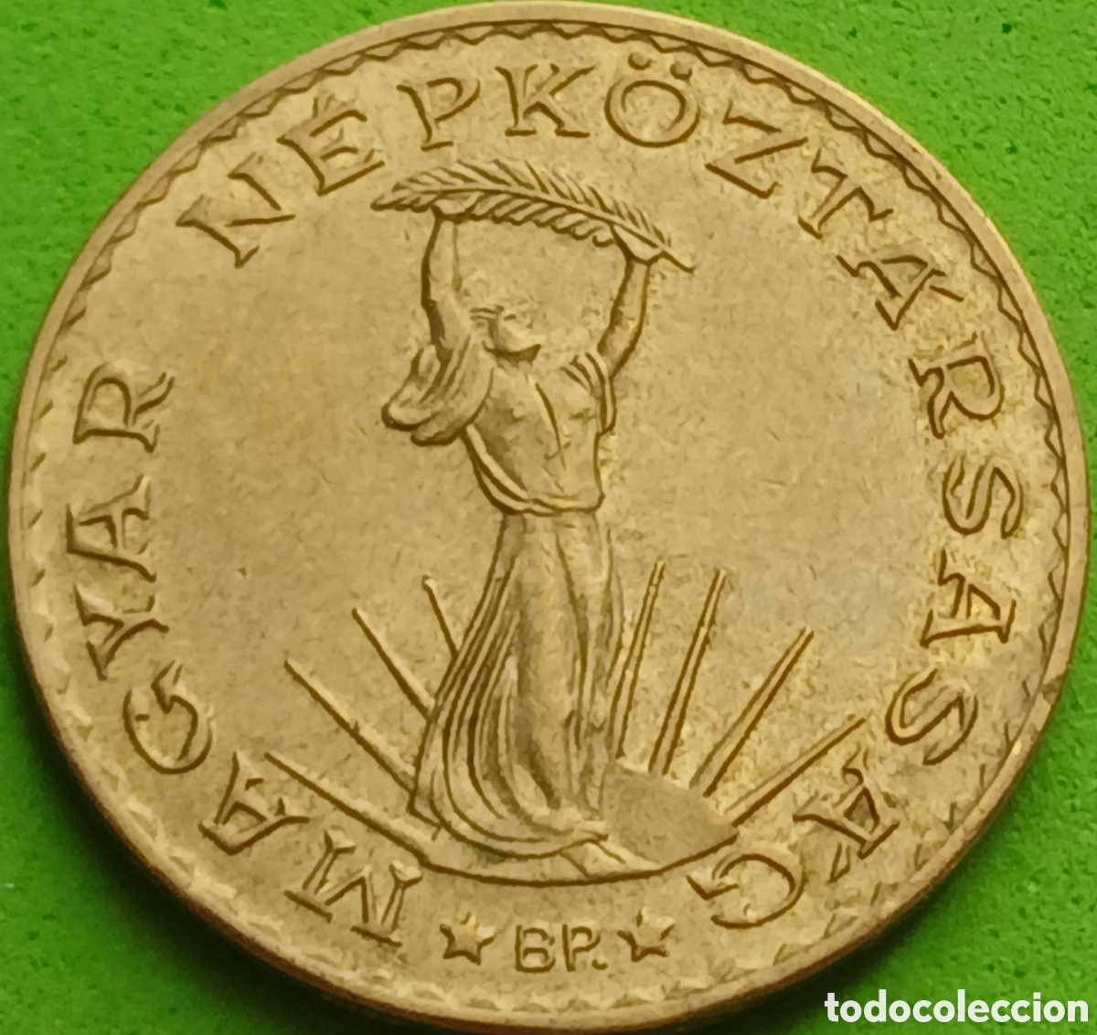 Monedas antiguas de Europa: Hungr&iacute;a 10 forint 1989 km#636