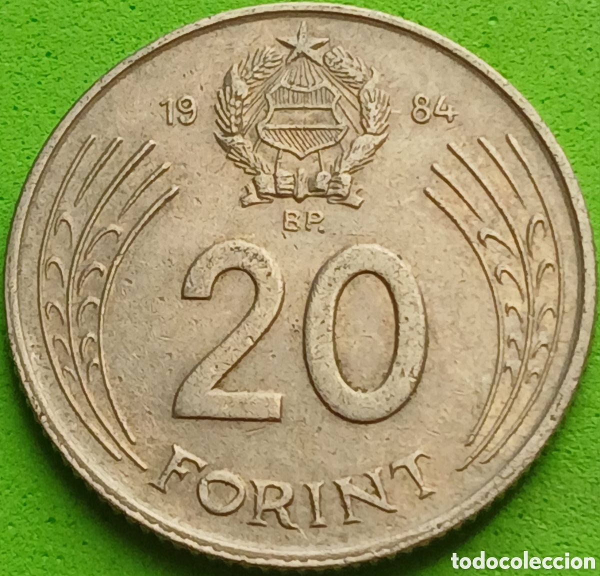 Monedas antiguas de Europa: Hungr&iacute;a 20 forint 1984 km#630