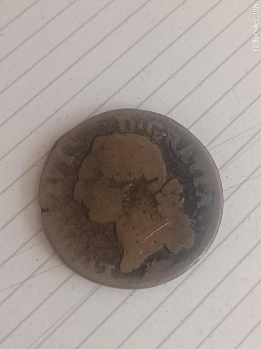 Monedas antiguas de Europa: Francia. Antigua moneda. Luis XVI