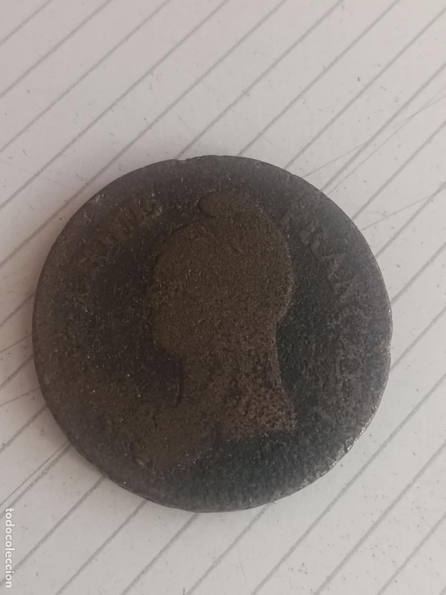 Monedas antiguas de Europa: Francia. Antigua moneda. Revoluci&oacute;n francesa. Una d&eacute;cima a&ntilde;o 5