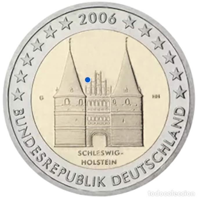 Monedas antiguas de Europa: 2 euros ALEMANIA 2006 Karlsruhe G