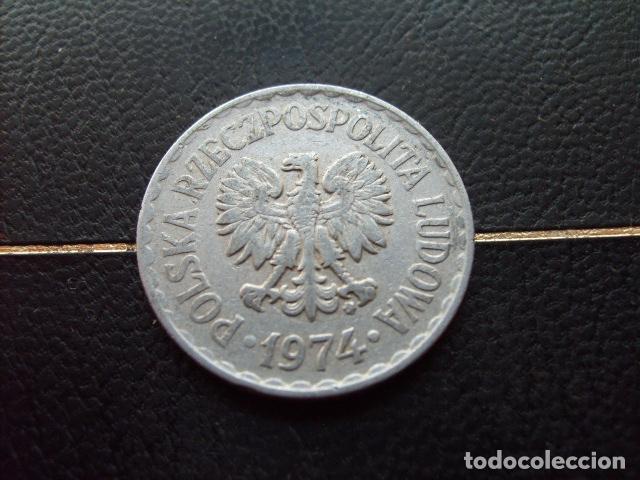 Alte M&uuml;nzen aus Europa: POLONIA 1 ZLOTY 1974
