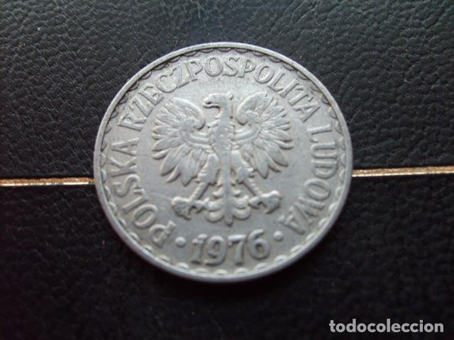 Monedas antiguas de Europa: POLONIA 1 ZLOTY 1976