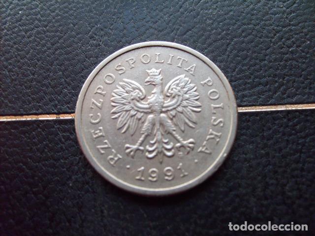 Monedas antiguas de Europa: POLONIA 1 ZLOTY 1991