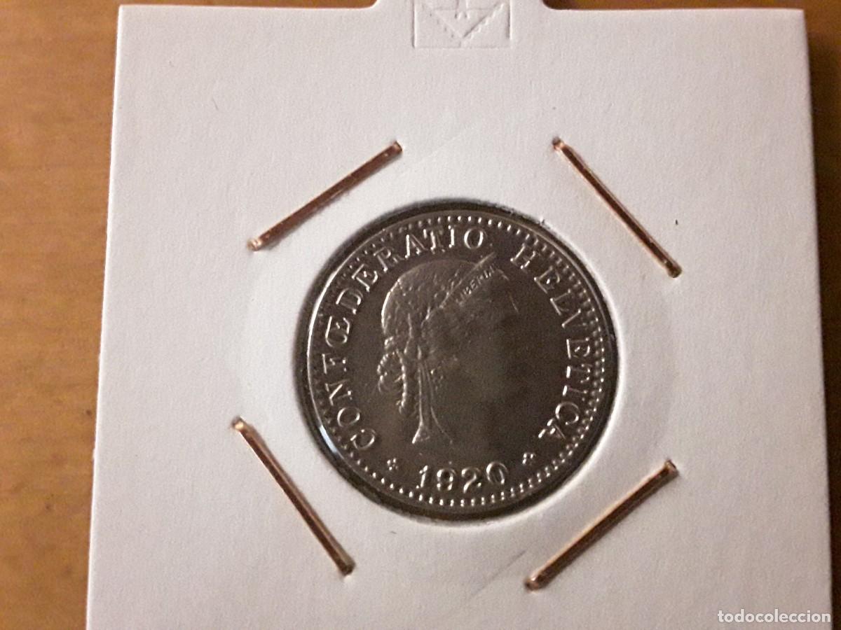Monedas antiguas de Europa: SUIZA - MUY BONITOS 20 RAPPEN A&Ntilde;O 1920. EBC / SC-.