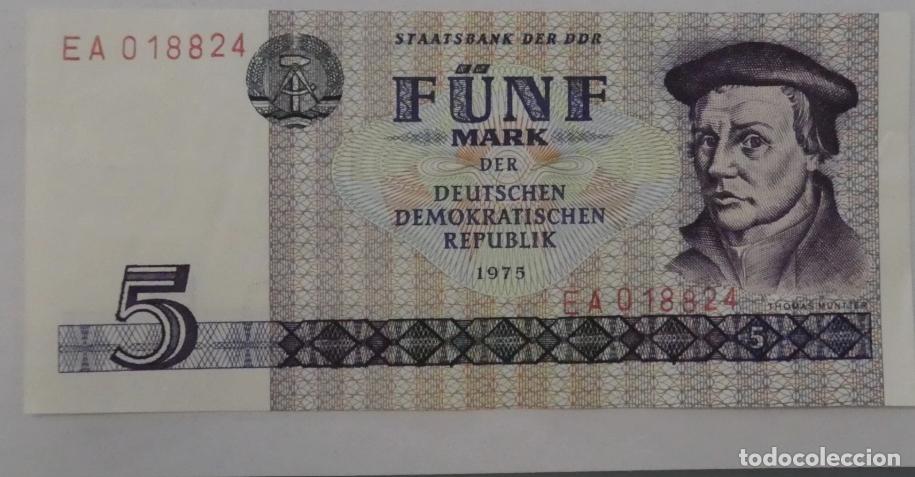 Monedas antiguas de Europa: ALEMANIA DEMOCRATICA 5 MARCOS 1971