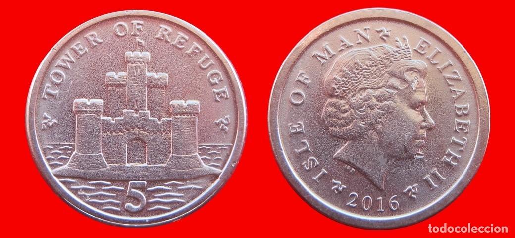 Monedas antiguas de Europa: 5 PENIQUES PENCE 2016 ISLA DE MAN-157167