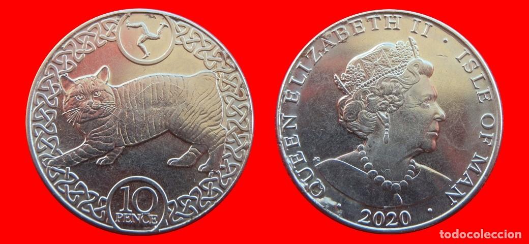 Monedas antiguas de Europa: 10 PENIQUES PENCE 2020 ISLA DE MAN-157170