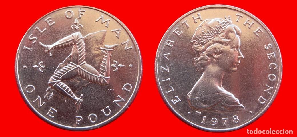 Monedas antiguas de Europa: 1 LIBRA POUND 1978 ISLA DE MAN-157176