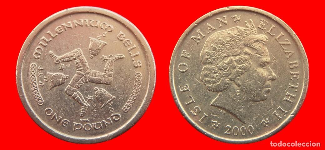 Monedas antiguas de Europa: 1 LIBRA POUND 2000 ISLA DE MAN-157180