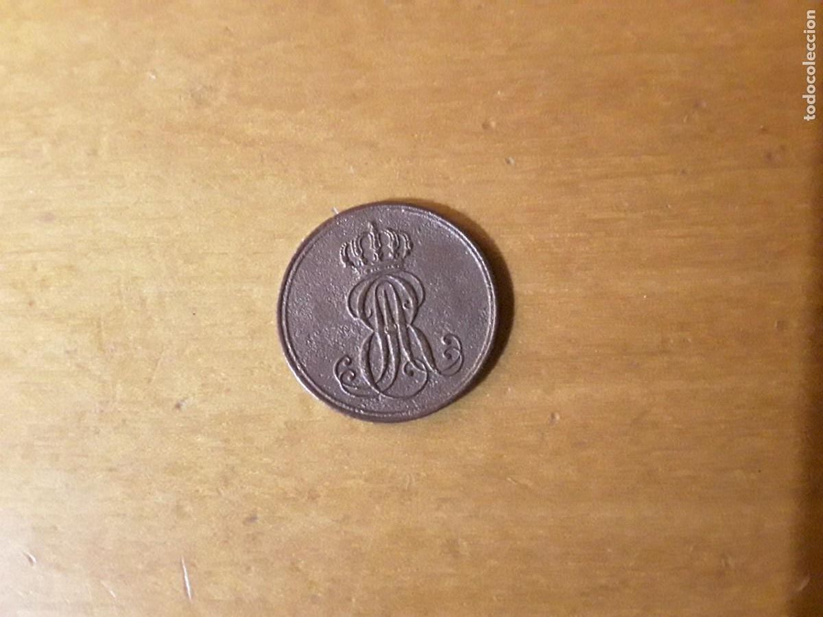 Monedas antiguas de Europa: HANNOVER - 1 PFENNIG ERNESTO AUGUSTO DE BRUNSWI K-LUNEBURGO. A&Ntilde;O 1847 B.