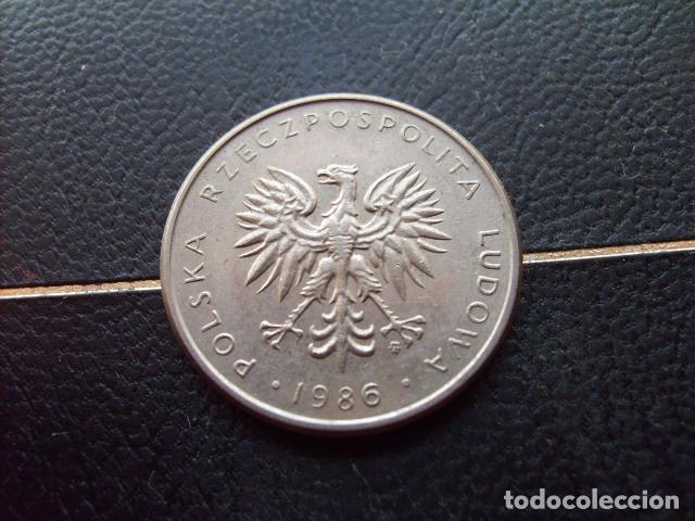 Monedas antiguas de Europa: POLONIA 10 ZLOTYCH 1986