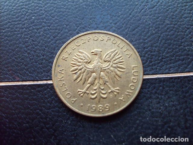 Monedas antiguas de Europa: POLONIA 10 ZLOTYCH 1989
