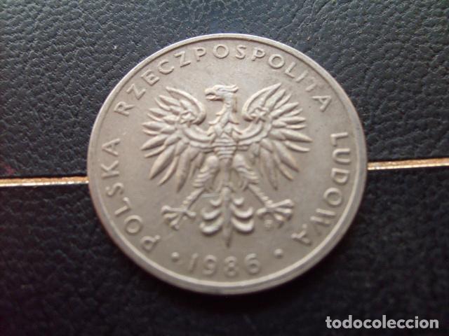 Monedas antiguas de Europa: POLONIA 20 ZLOTYCH 1986