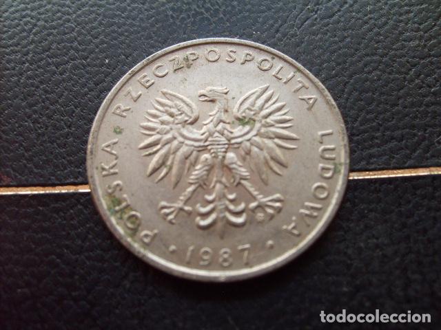 Monedas antiguas de Europa: POLONIA 20 ZLOTYCH 1987