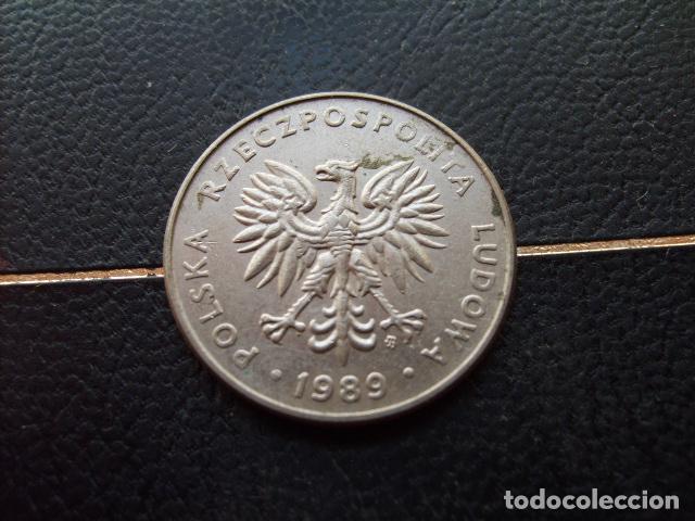 Monedas antiguas de Europa: POLONIA 20 ZLOTYCH 1989