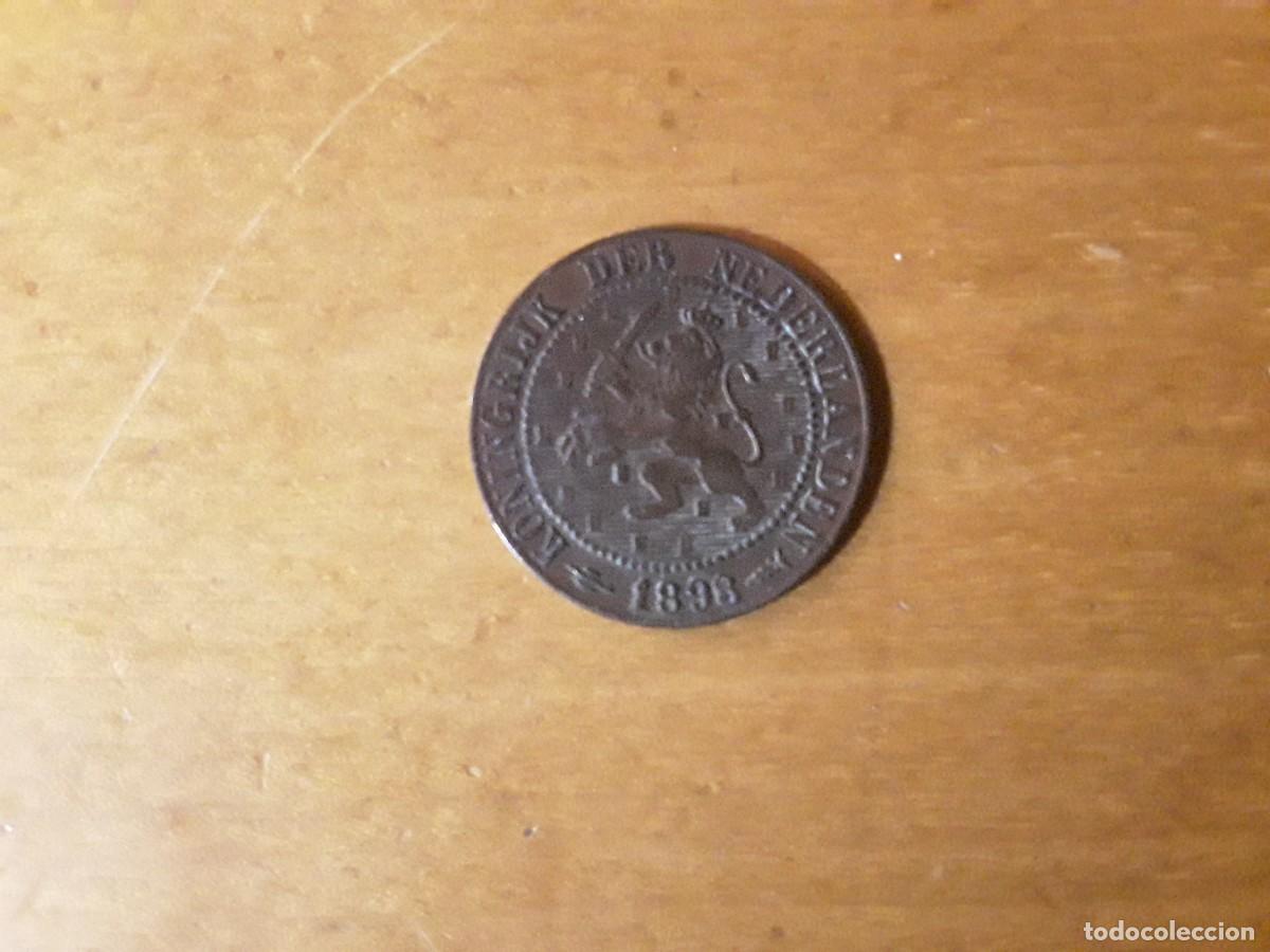 Monedas antiguas de Europa: HOLANDA - 2 1/2 CENTS A&Ntilde;O 1898.