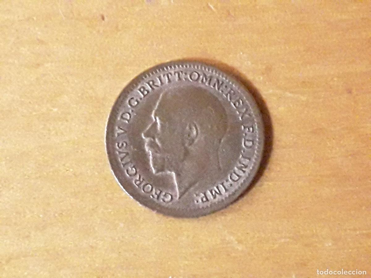Monedas antiguas de Europa: INGLATERA - RARA 1/3 DE FARTHING A&Ntilde;O 1913.