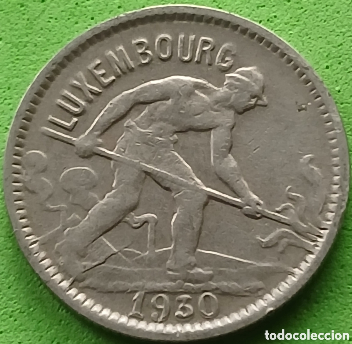 Monedas antiguas de Europa: Luxemburgo 50 c&eacute;ntimos 1930 km#43
