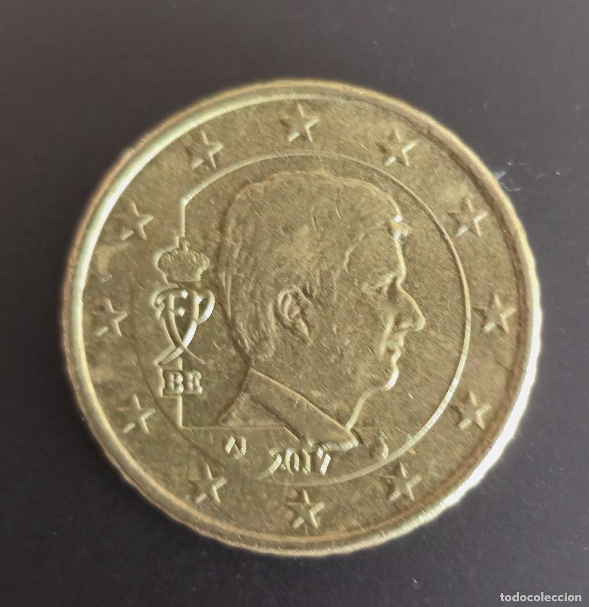 Monedas antiguas de Europa: Moneda de Belgica 2017 - 50 Centimos de Euro