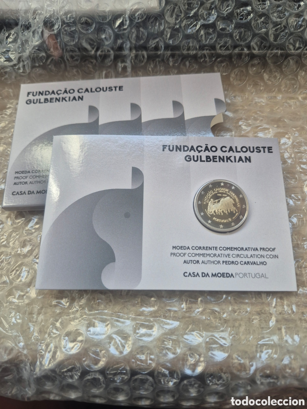 Monedas antiguas de Europa: 2&euro; conmemorativos proof Portugal 2026 Calouste