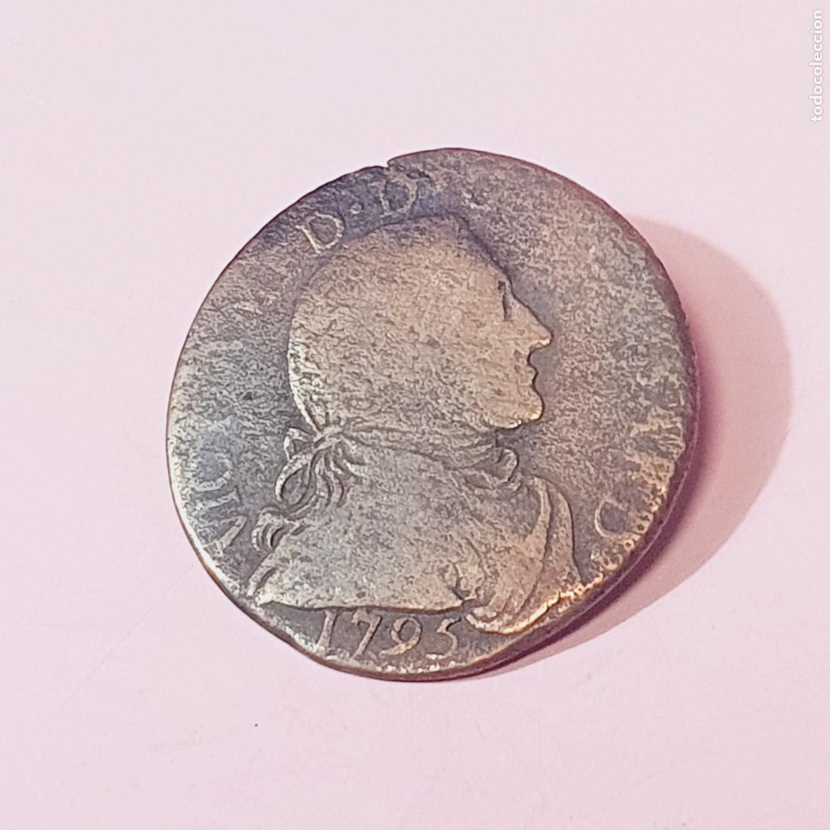 Monedas antiguas de Europa: MONEDA-REINO DE CERDE&Ntilde;A-5 SOLDI 1795-ACU&Ntilde;ADO BAJO REINADO V&Iacute;CTOR AMADEO III-DESGASTE.