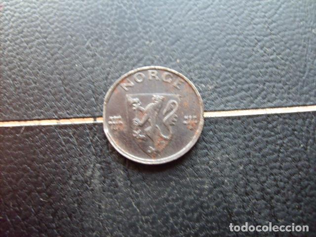 Monedas antiguas de Europa: * NORUEGA 1 ORE 1942 *