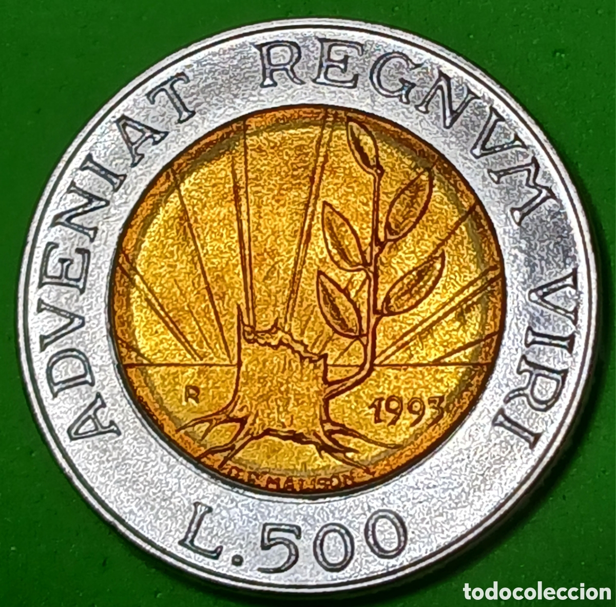 Monedas antiguas de Europa: San Marino 500 liras 1993 km#301