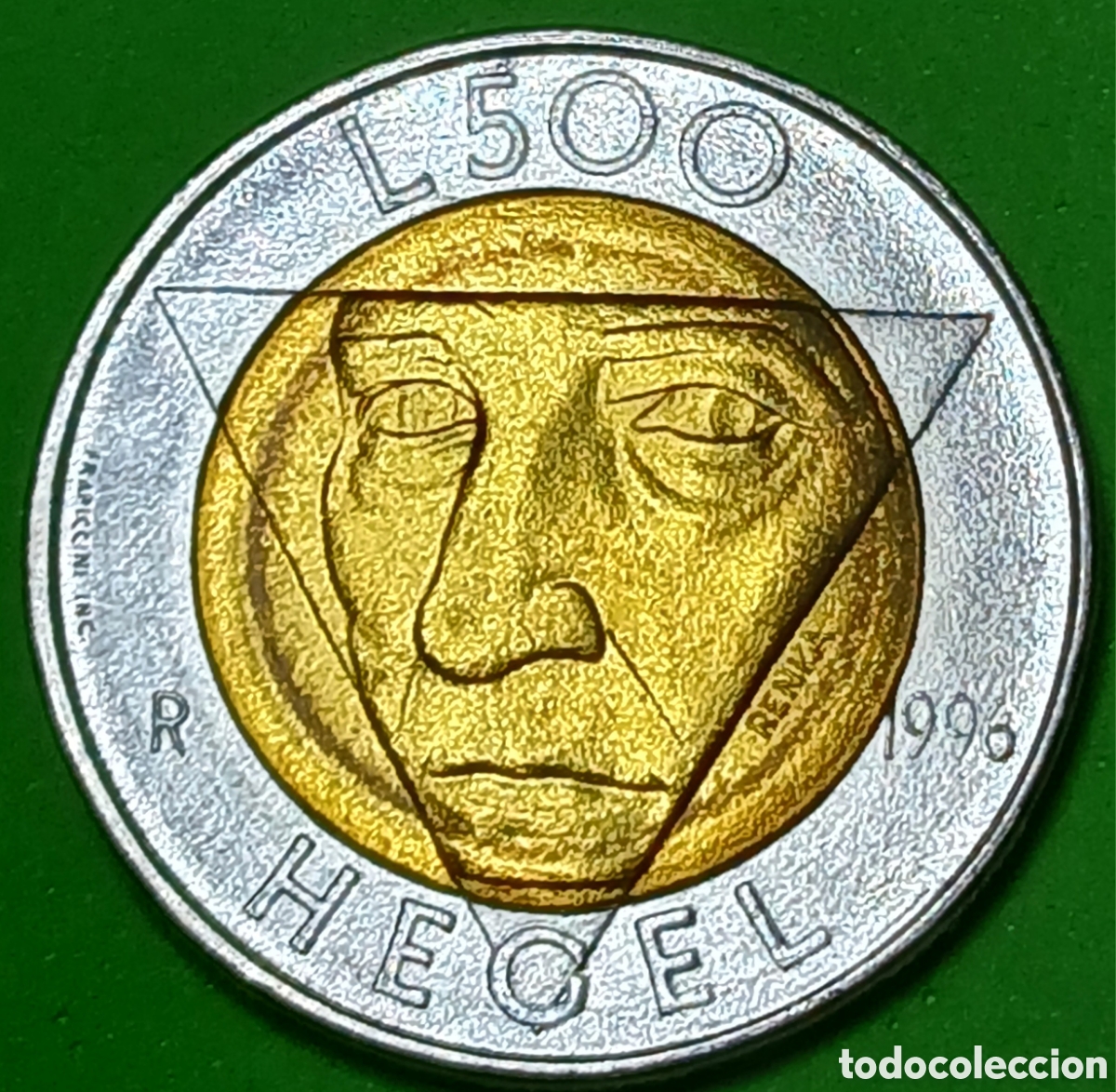 Monedas antiguas de Europa: San Marino 500 liras 1996 km#357