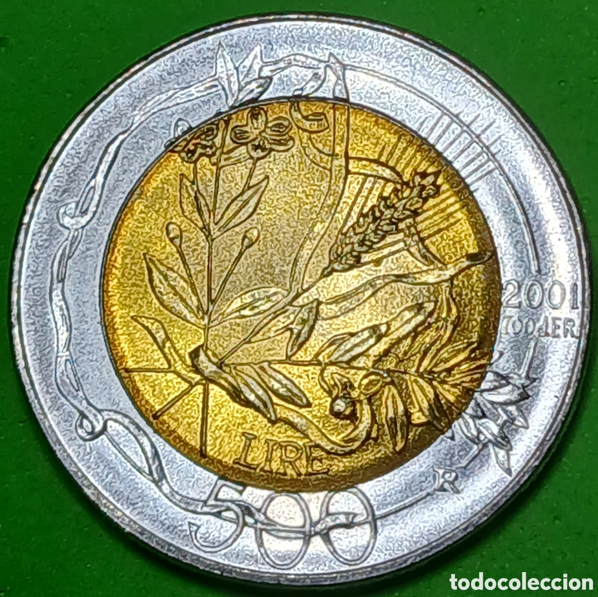 Monedas antiguas de Europa: San Marino 500 liras 2001 km#429 poco com&uacute;n!!!