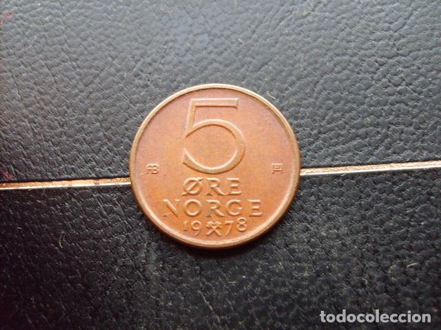 Monete antiche di Europa: * NORUEGA 5 ORE 1978