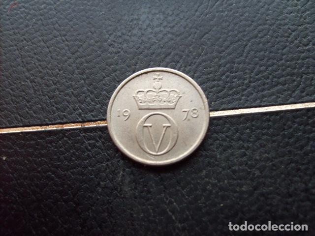 Monedas antiguas de Europa: * NORUEGA 10 ORE 1978