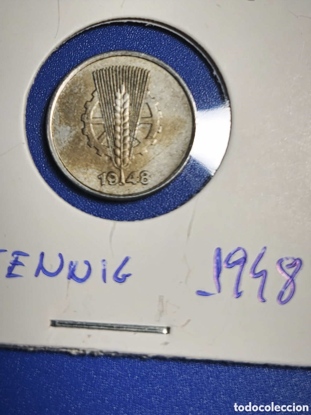 Monedas antiguas de Europa: Alemania. 1948. Pfennig