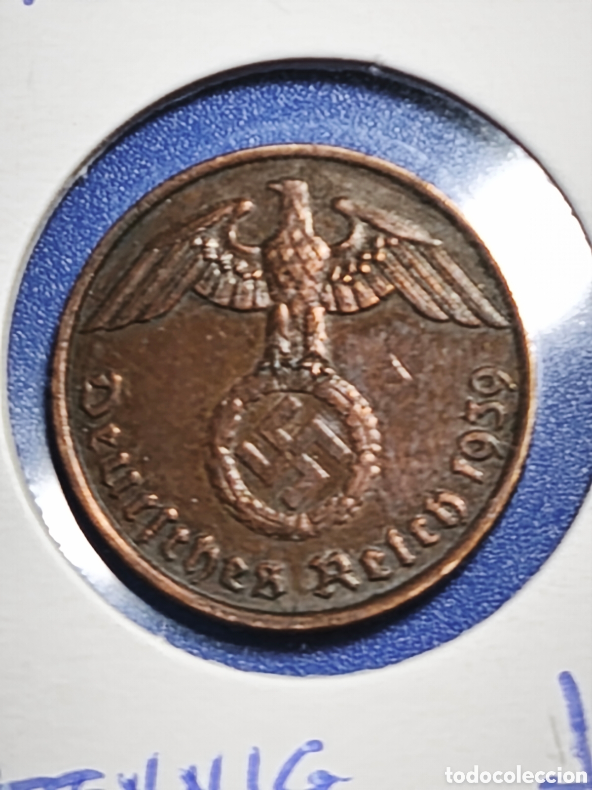 Monedas antiguas de Europa: Alemania. 1939. 2 pfennig