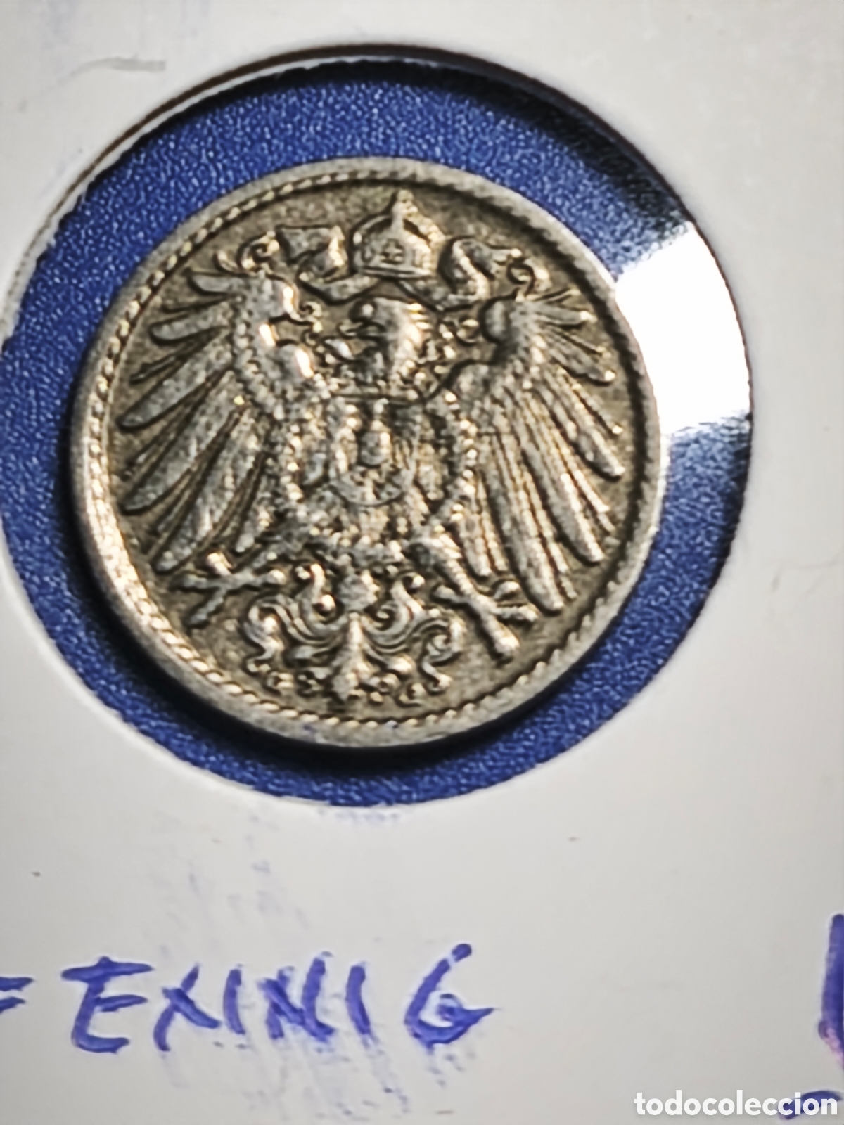 Monedas antiguas de Europa: Alemania. 1908. 5 pfennig