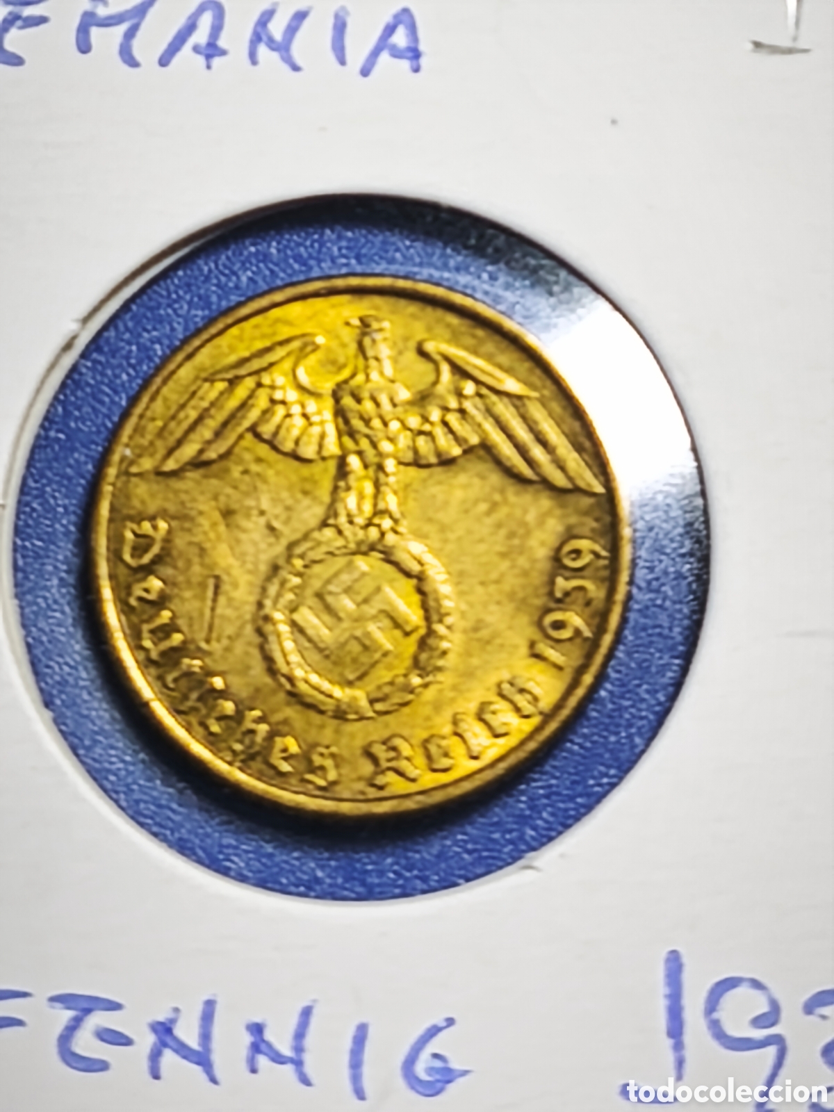 Monedas antiguas de Europa: Alemania. 1939. 5 pfennig
