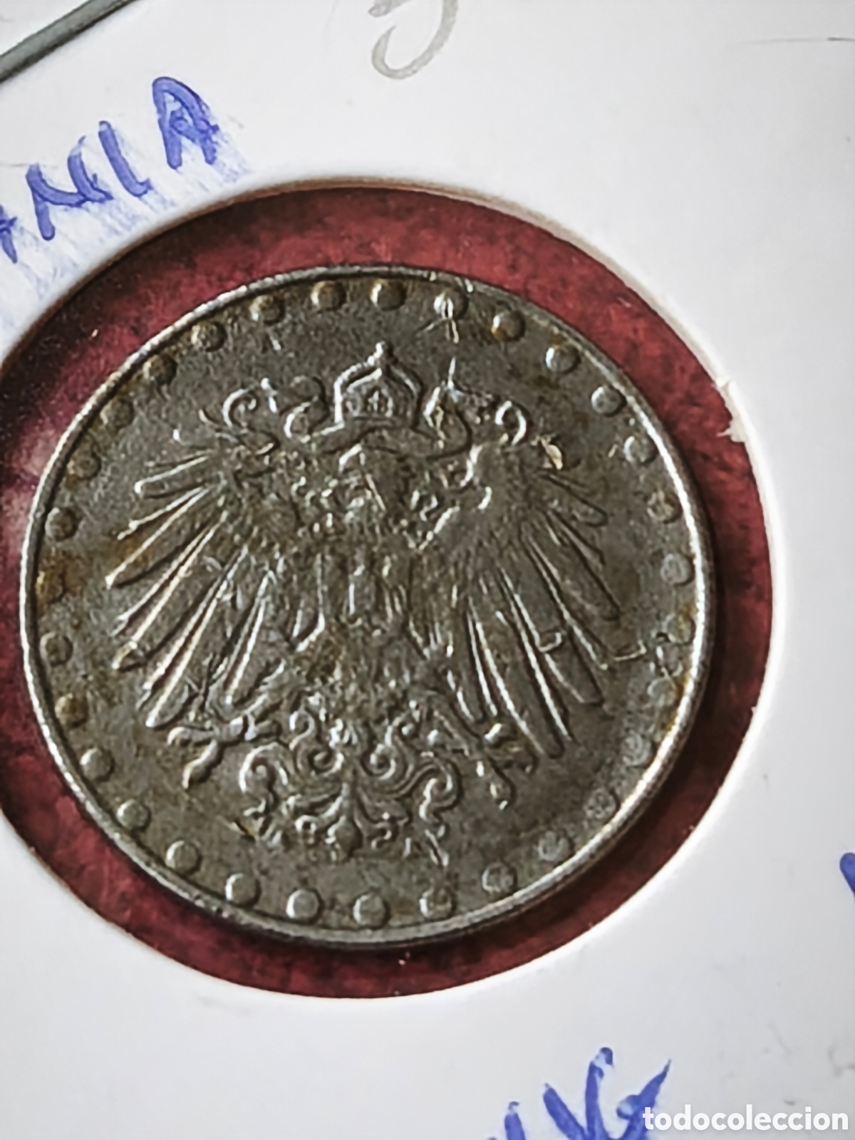 Monedas antiguas de Europa: Alemania. 1916. 10 pfennig