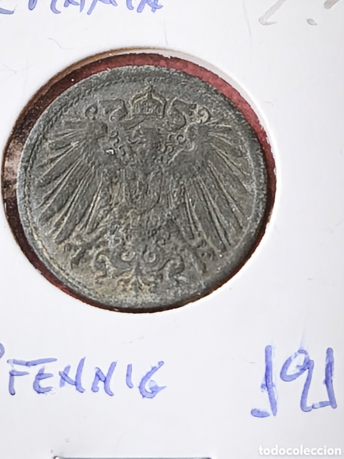 Monedas antiguas de Europa: Alemania. 1918. 10 pfennig