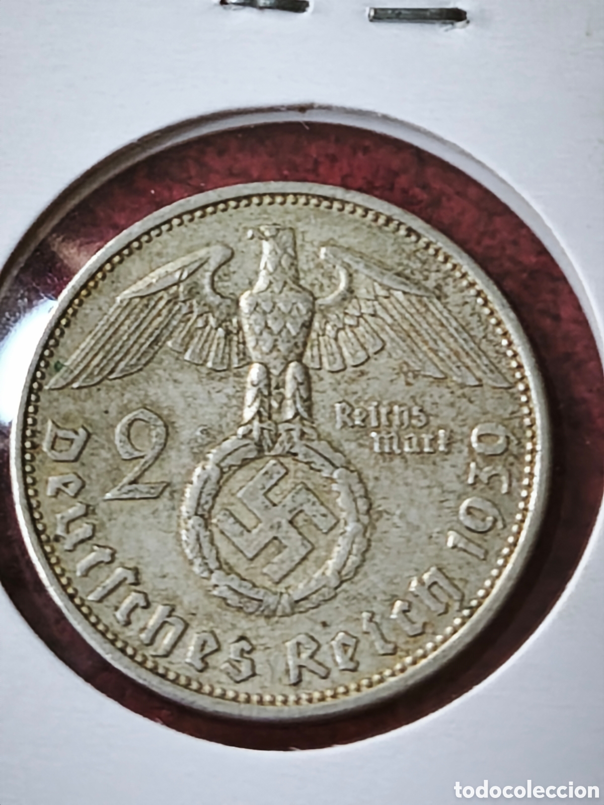 Monedas antiguas de Europa: Alemania. 1939. 2 mark