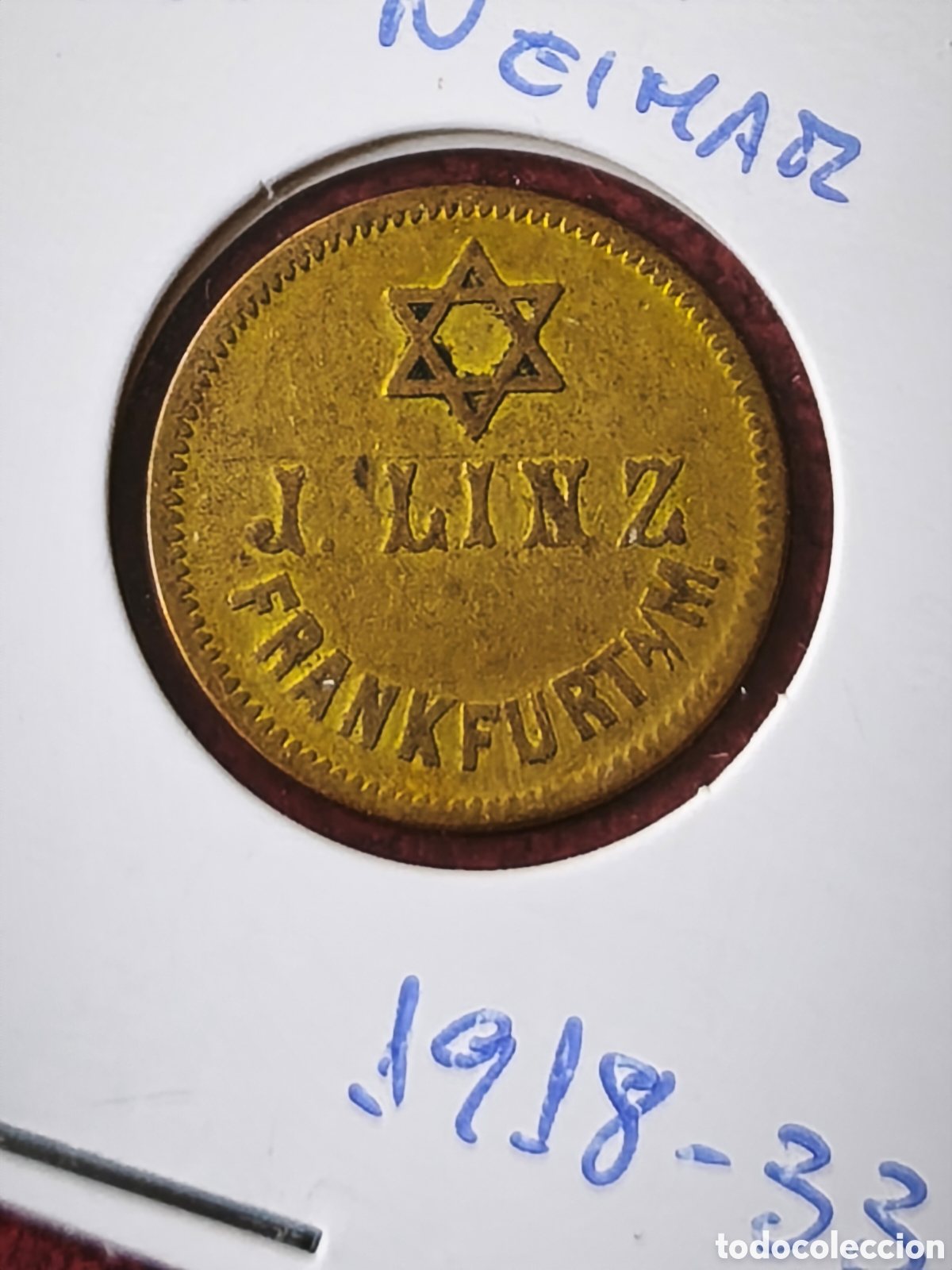 Monedas antiguas de Europa: Alemania. Rep&uacute;blica de Weimar. 1914-1919