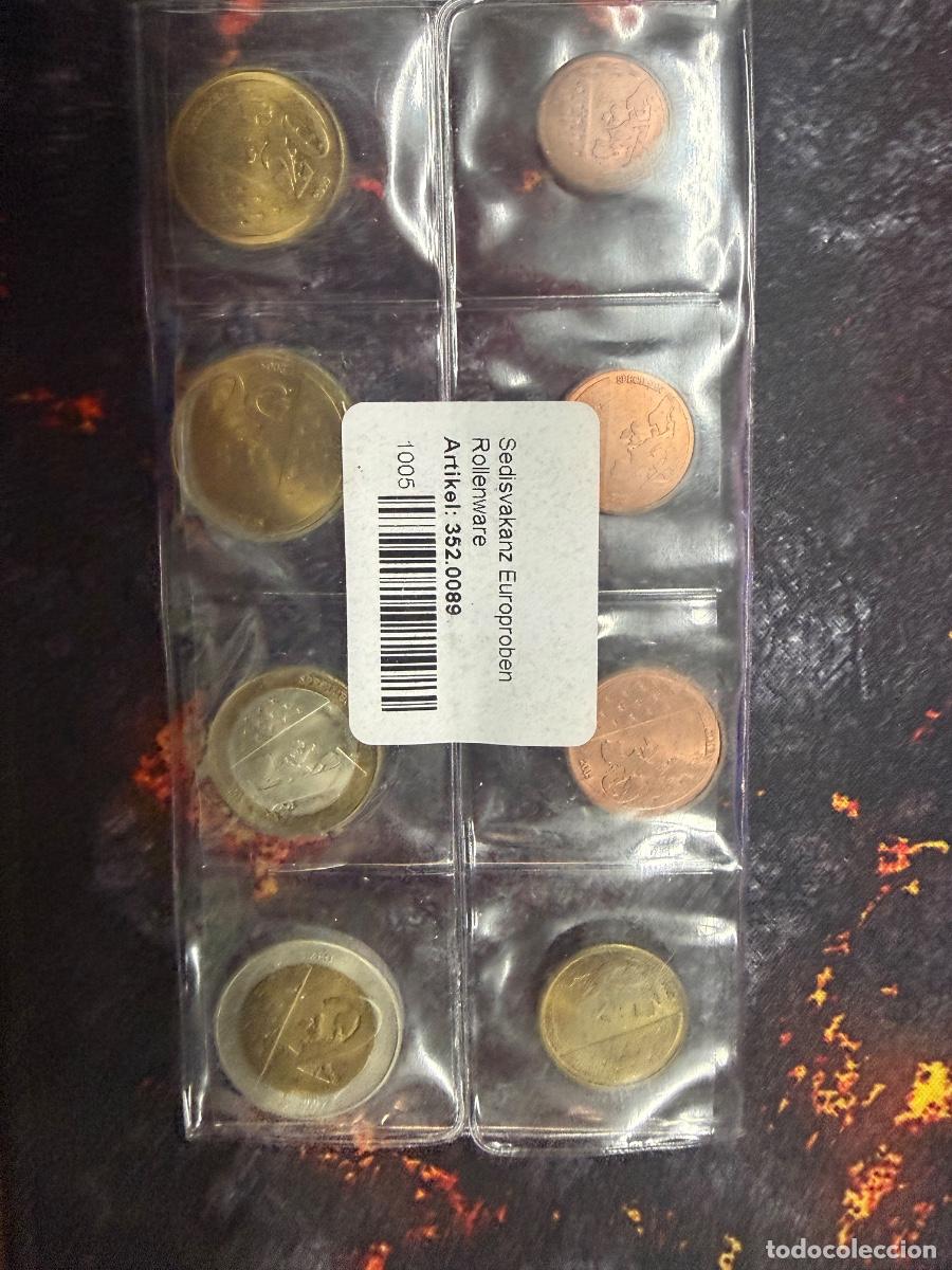 Monedas antiguas de Europa: Sede Vacante 2005 &ndash; Serie de 8 europruebas privadas PROVA &ndash; En funda