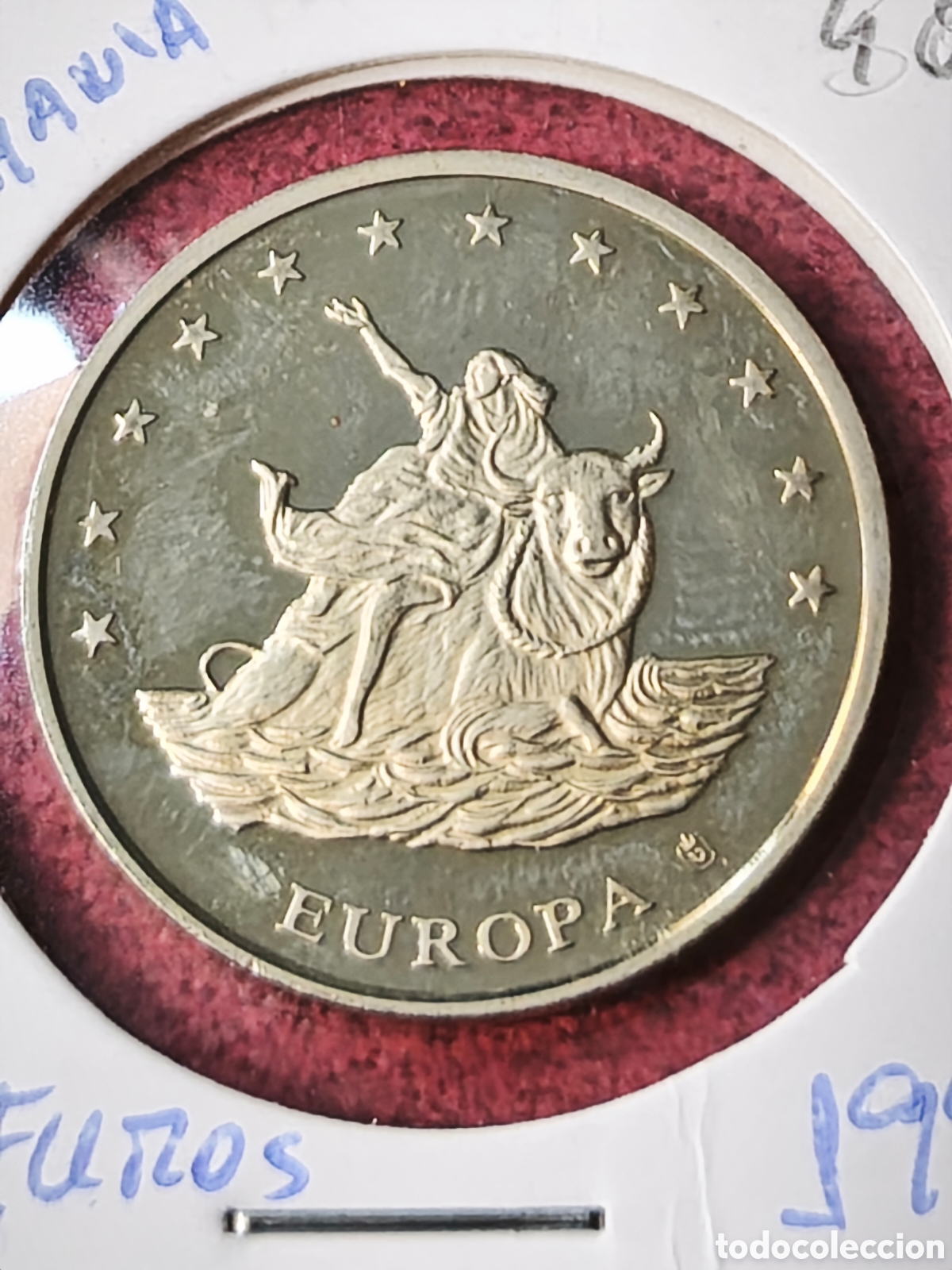 Monedas antiguas de Europa: Alemania. 1997. Europa. 10 euros