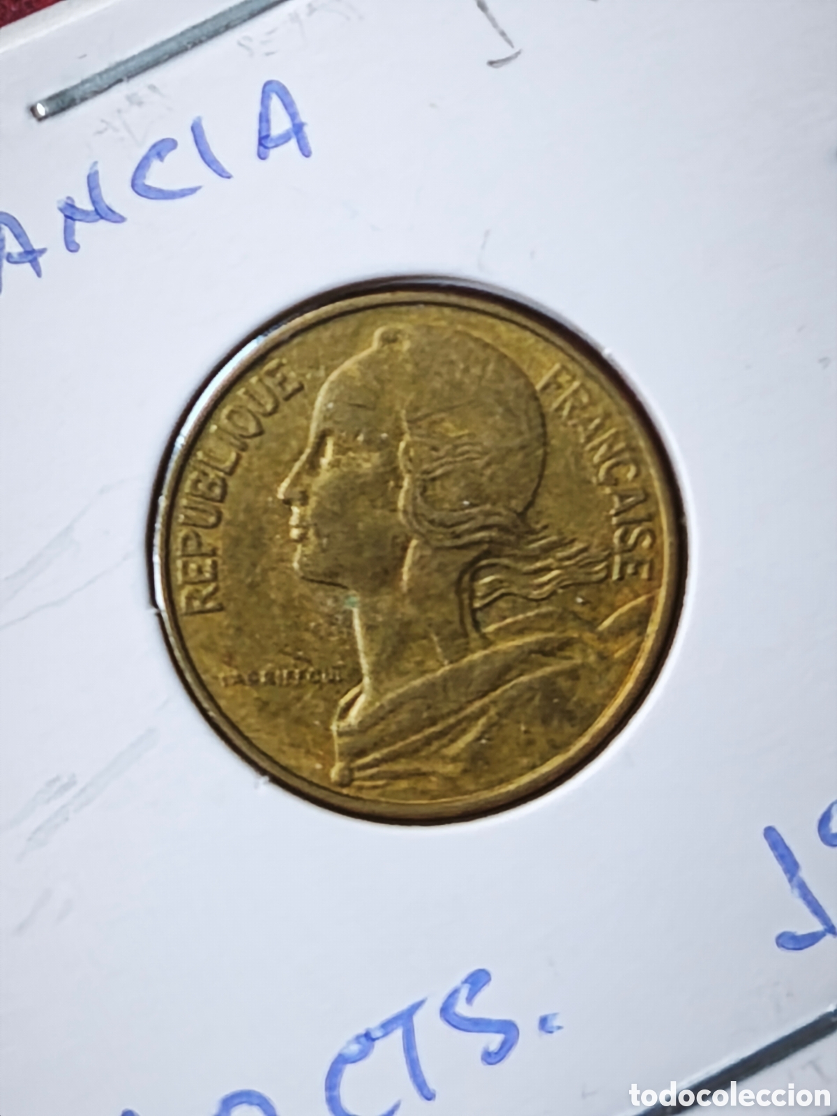 Monedas antiguas de Europa: Francia. 1981. 10 c&eacute;ntimos