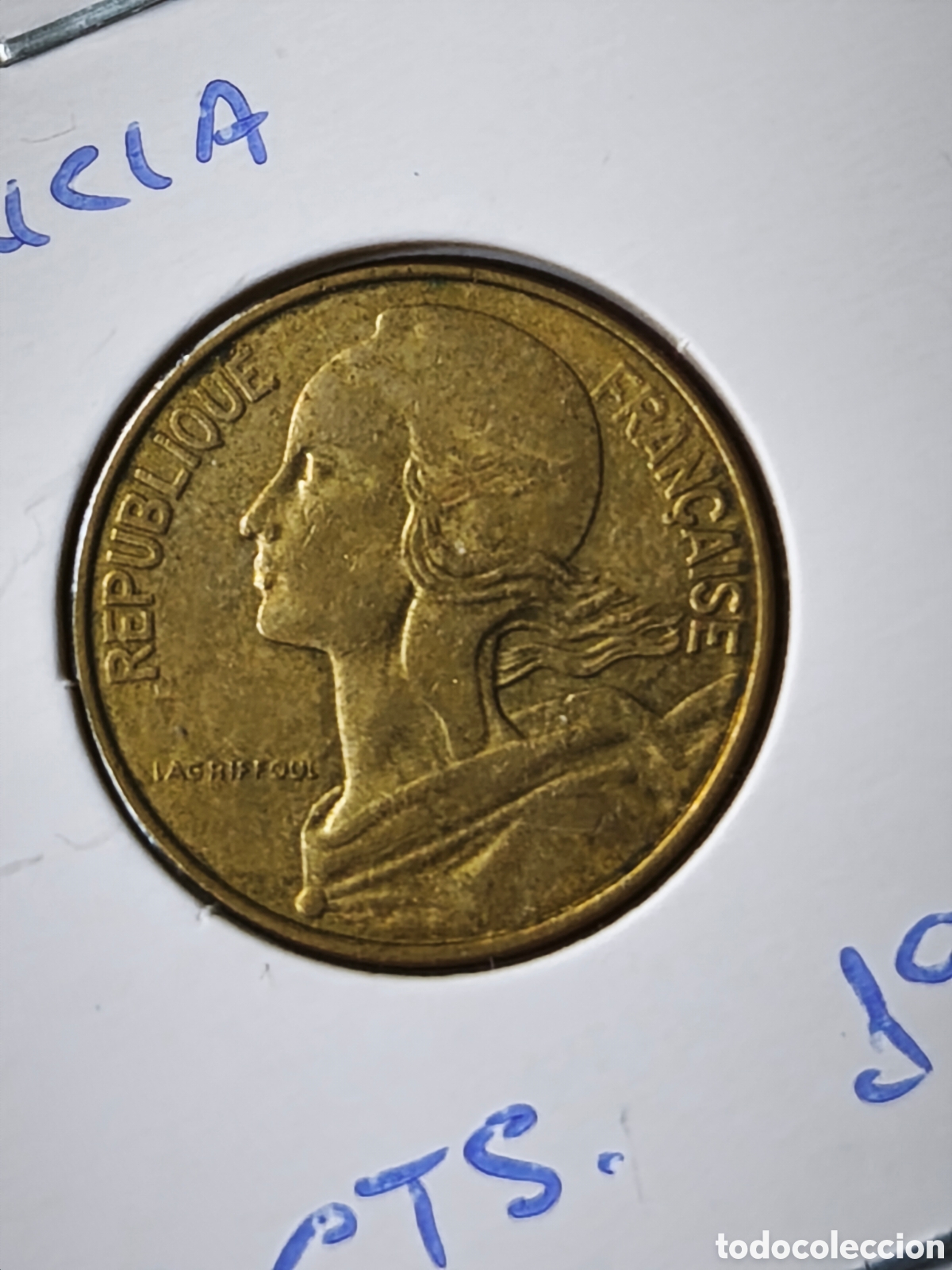 Monedas antiguas de Europa: Francia. 1984. 20 c&eacute;ntimos - Foto 1
